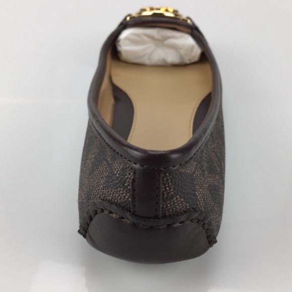 Michael Kors NEW Signature MK Fulton Moc Shoes - Picture 8 of 9